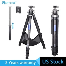 Heavy Duty  Tripod Carbon Fiber Compact Tripod with 46mm Low Profile Ball Head