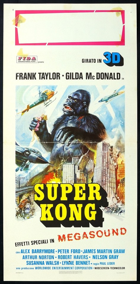 Locandina di Super Kong (1976)