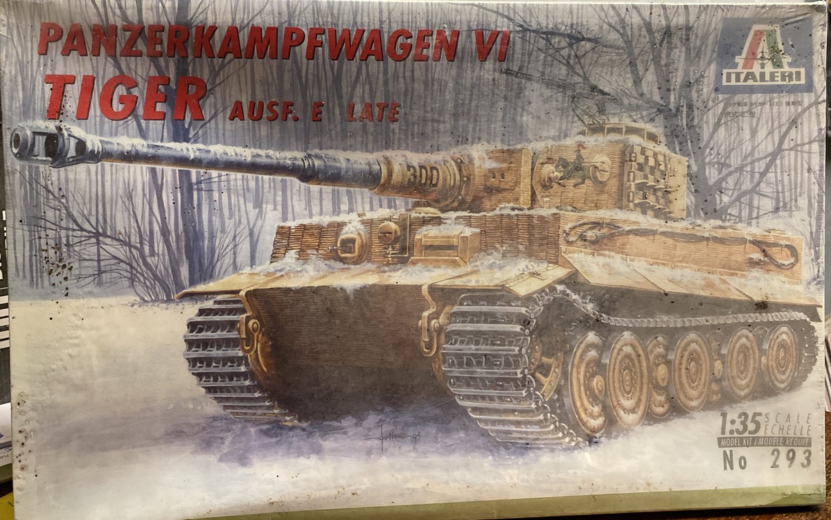 希少！ITALERI 1/35 TIGER Ⅰ AUSF.E/H1 No286 ITALERI, TIGER I, AUSF.E/H1, 1:35, Time-laps full build