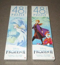 Disney Frozen II Puzzles 9.1" x 10.3" 48 Pieces Anna Elsa Cardinal New in Box