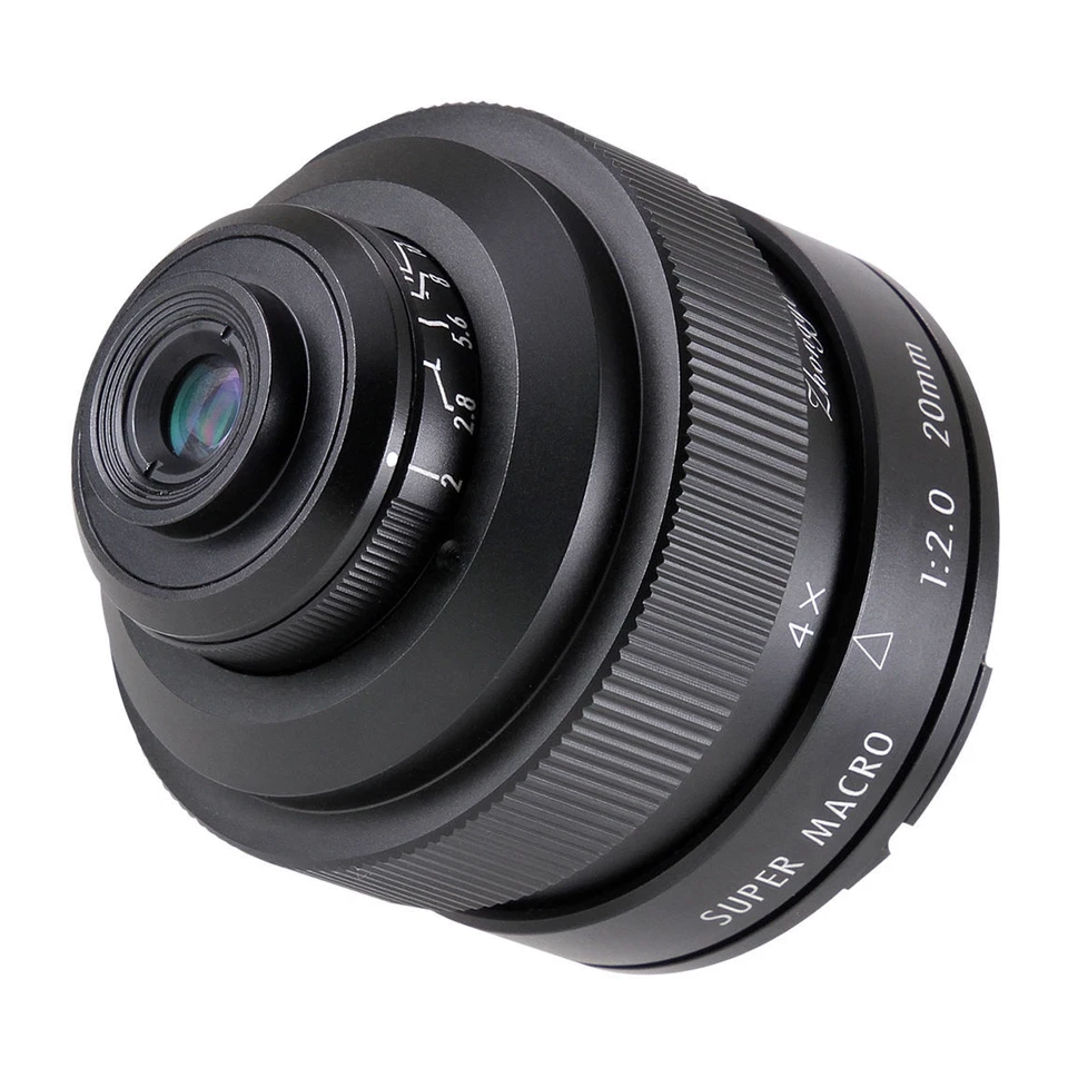 Zhongyi Mitakon 20mm f/2 4.5X Super Macro Lens for Pentax K mount camera - Image 2 of 2