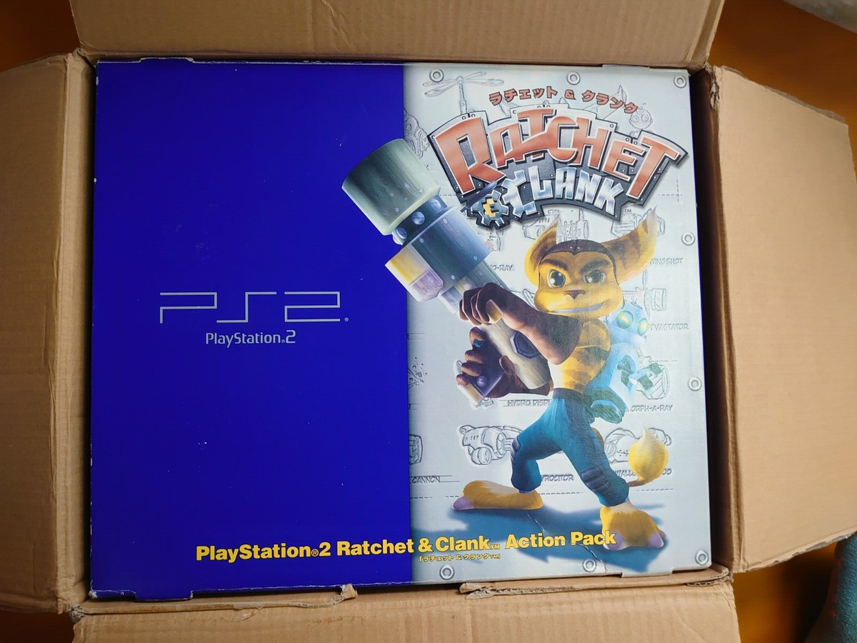 PlayStation 2 Ratchet & Clank Action Pack Black SCPH-39000RC PlayStation 2 Ratchet & Clank Action Pack Black SCPH-39000RC
