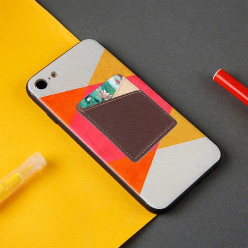 PU Mobile Phone Stickers Man Holder Bag Accessories Grip - 第 6/12 張圖片