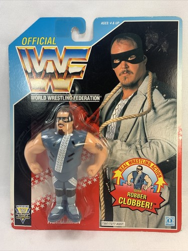 WWF HASBRO Repo Man 1992 MOC Blue English Card WWE...