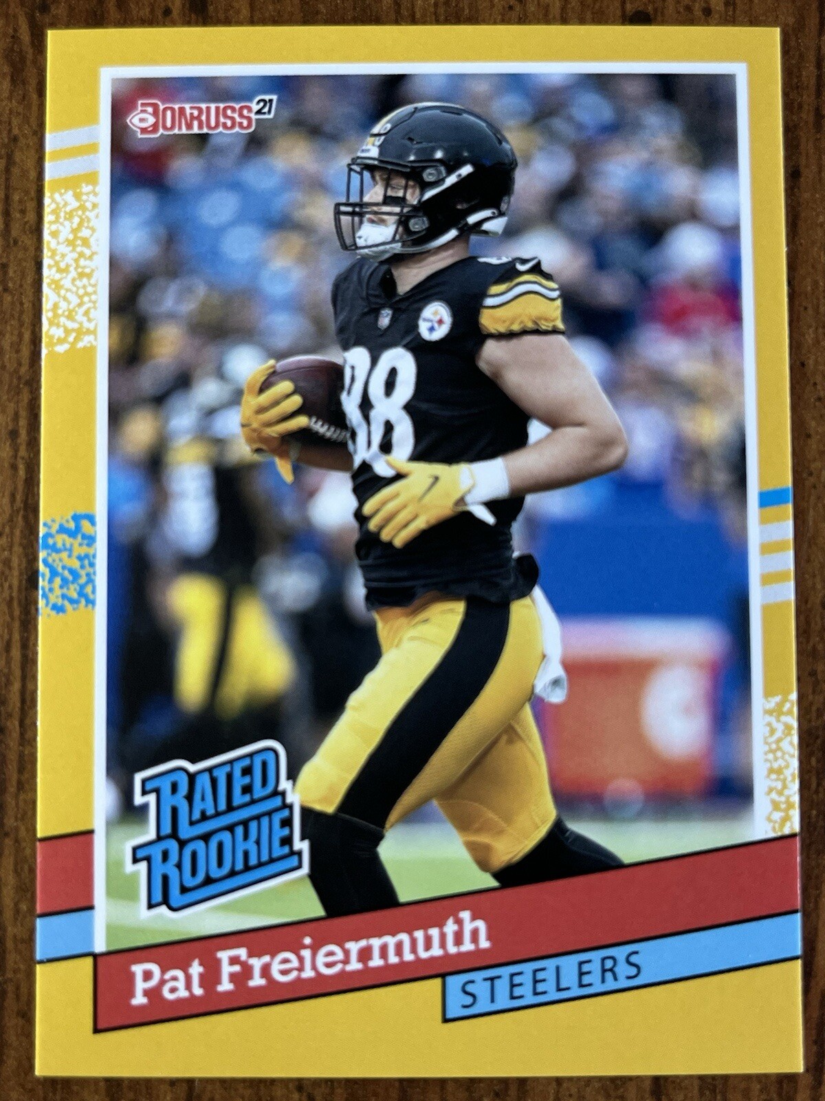 Pat Freiermuth - 2021 Panini Instant Donruss Retro Rated Rookie #BW17 • RC 🏈