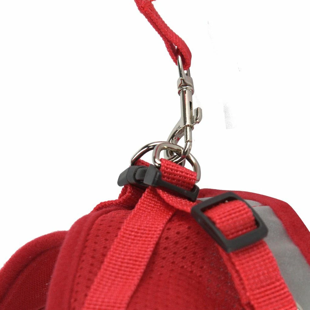 Dog Harness Pug Nylon Mesh Puppy Cat Harnesses Vest Reflective Walk Lead Leash