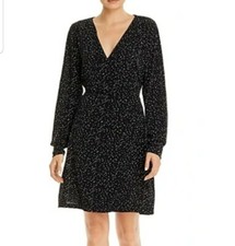 Vero Moda Printed Faux-Wrap Dress 3650815