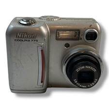 Nikon COOLPIX 775 2.1MP Zoom Digital Camera For Parts System Error