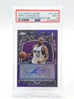 JERRY STACKHOUSE 2025-26 TOPPS CHROME SIGS STYLE PURPLE AUTO /75 PSA 9 Q0836