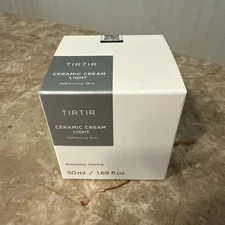 TirTir ~ CERAMIC CREAM LIGHT ~ 50ml 1.69 fl oz Facial MOISTURIZER~ NEW SEALED