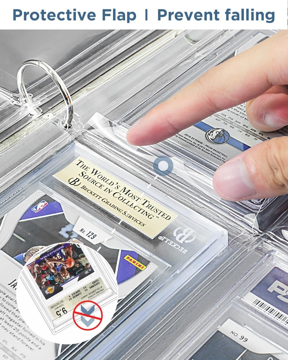 graded card binder pages Graded Slab Pages for Album/Binder  CollX