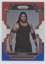 2022 Panini Prizm WWE Red White & Blue Prizm Shanky #120 0o6v