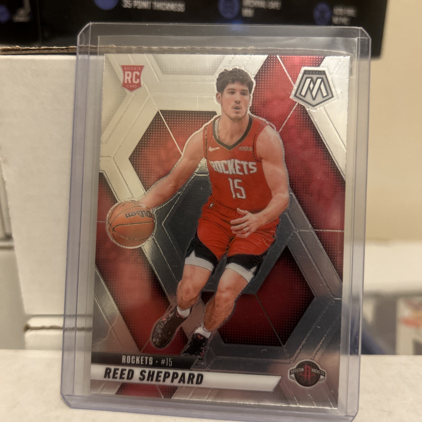 Reed Sheppard RC 2024-25 Panini Mosaic - Rookies #249