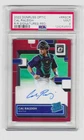 2022 Donruss Optic Red Cal Raleigh Rated Rookie Auto Rookie card