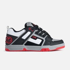 DVS Unisex Comanche Skate Shoe Black/White/Charcoal - DV01318002, Black/White/Ch