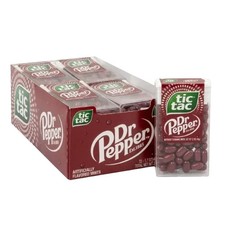 Dr. Pepper Tic Tacs Limited Edition Rare 1.7 Oz Box 12 Pack
