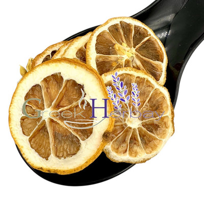 Greek Dried Whole Lemon Slices  20g - 5kg  / Citrus limon .