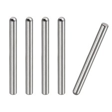 6x55mm Dowel Pins, 5pcs Round Head Flat Chamfered End Dowel Pin