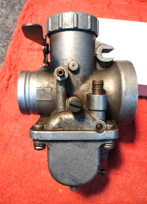 #ad Genuine Mikuni VM34 168 Round Slide Carburetor Left Hand Idle Screw 34mm VM34 GX $92.95