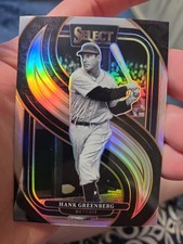 2025 Panini Select #176 Hank Greenberg Silver Prizms
