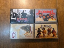 Lot Of 4 Vintage Alabama Cassette Tapes