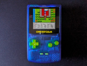 Nintendo Game Boy Color Handheld Console Upgraded w/ GBC RETRO PIXEL IPS LCD KIT
