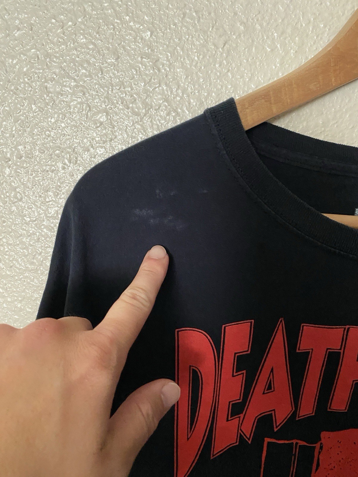 FILA T shirt uomo Death Row Records logo rosso 2pac Tupac Snoop Dogg nera taglia XL