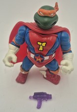 Vintage TMNT 1993 Sewer Heroes Super Mike Figure Teenage Mutant Ninja Turtles 