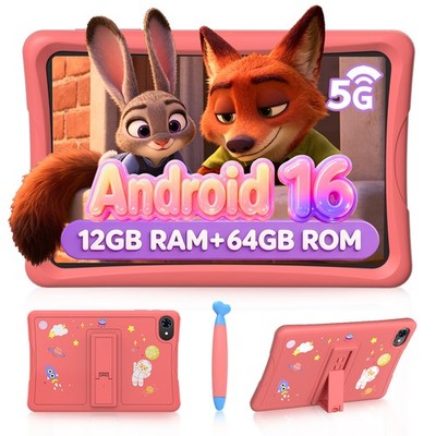 TABWEE K10 10.1'' Andriod 16 Kinder Tablet 2025 12GB+64GB 5000mAh Widevine L1