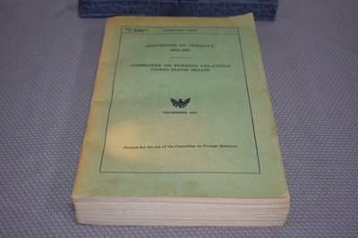 Documents on Germany 1944-1961 by Committee Foreign Relations US Senate Dec '61