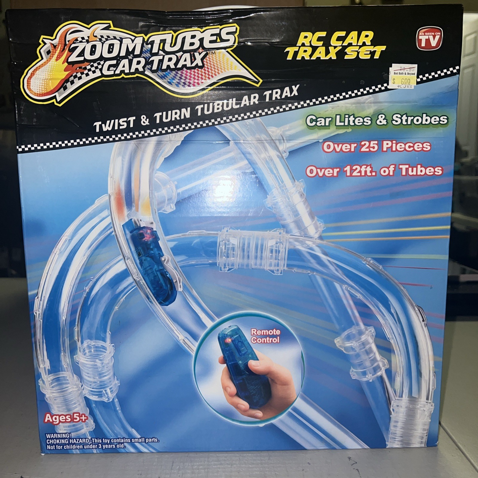Trax  Twist & Turn Tubular Rc Racing Track 25 Pc Set