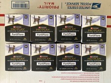 8 Boxes Purina Pro Plan Veterinary Supplements FortiFlora Cat Probiotic NEW