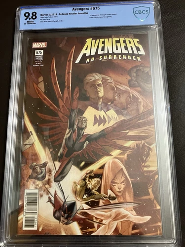 Avengers #675 Marvel 2018 Tedesco 1:25 Variant CBCS 9.8