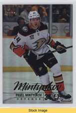 2024-25 Upper Deck Fleer Ultra Rainbow Foil Pavel Mintyukov #59 READ 1ta3