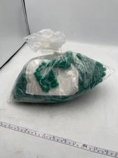 13mm Test Tube Caps Green Polyethylen 1000 Pack