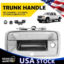 Tailgate w/ Handle Camera Hole For 2014-2015 GMC 1500 Sierra 2500 3500 23448681