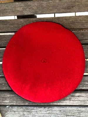 Vintage Pierre Laulhere French Red Beret Laulhere-France  main image 4