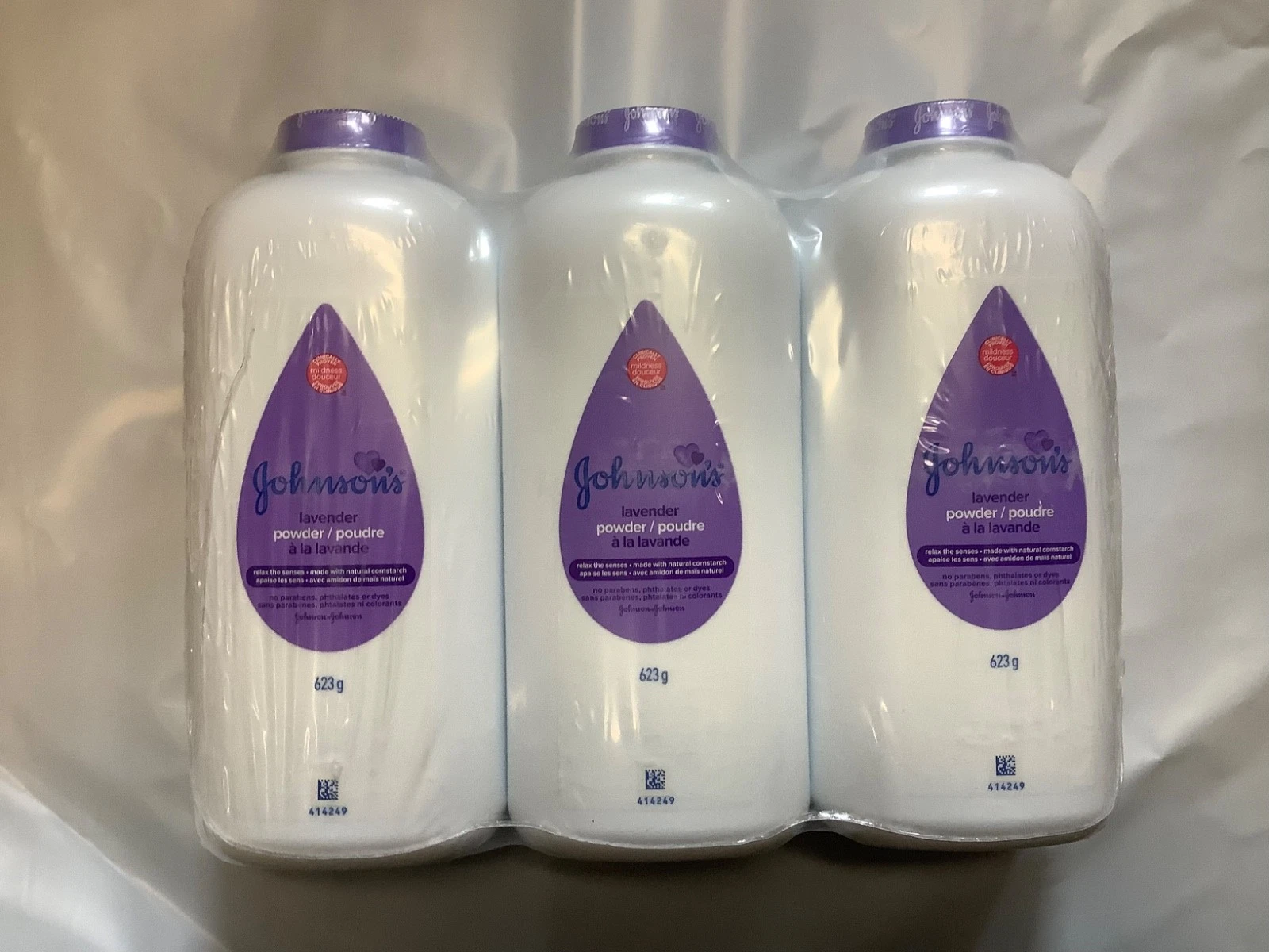3x BIG Johnson's Baby Powder 22 oz Lavender Cornstarch Hypoallergenic
Opens in a new window or tab