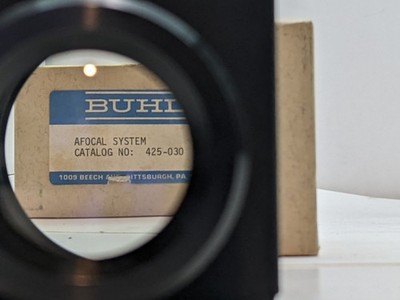 BUHL Optical Afocal System 425-030 Lens Assembly w/ Box