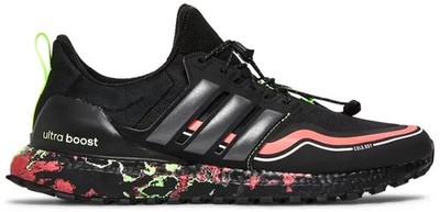 Adidas UltraBoost C.Rdy DNA 'Black Signal Pink' FV6042 Mens NEW WITH BOX