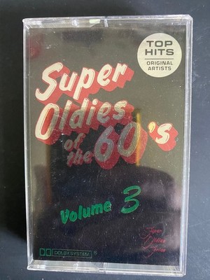 Various Super Oldies of the 60's Volume 3 Cassette 1989