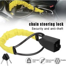 Seat Belt Lock Steering Wheel Lock Car Security Anti-Theft Device Lock
