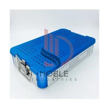 Aluminium Alloy sterilization tray case double level surgical instrument case