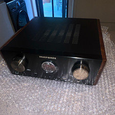 Marantz HD-AMP1 Integrated Amplifier 55W Black USB-DAC with remote Wood finish