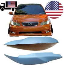 Premium Eyelids For Toyota Corolla E130 Eyebrows Abs Plastic Primed 2003-2007 Premium Eyelids For Toyota Corolla E130 Eyebrows Abs Plastic Primed 2003-2007