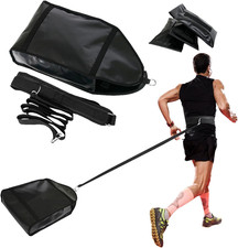 Adjustable Weight Sled Trainer with Sandbags for Speed Training Indoor/Outdoor