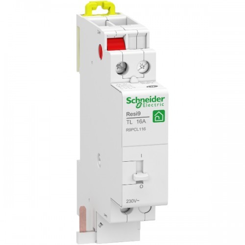 Télérupteur unipolaire 16 A Duoline TL'clic Schneider Electric pour commande bouton-poussoir