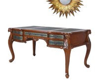Chefschreibtisch „Empire Mahogany“ – Mahagoni Schreibtisch Empire Stil