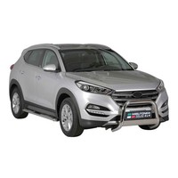 Edelstahl Seitenschweller Schwellerrohre FüR Hyundai Tucson 2015-2018 Silber