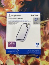 New SanDisk Extreme 2TB White SDSSDE62P-2T00-G25 For Playstation 5 PS5 Portable